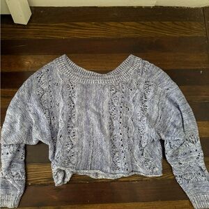 Melrose and Market Lavender Knit Sweater